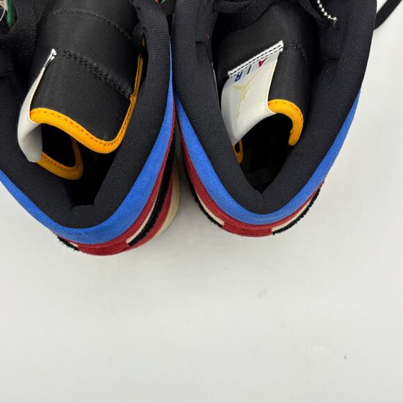 NIKE AIR JORDAN 1 Mid SE Fearless Blue The Great CU2805-100 Men’s Size 10 NWT - Picture 6 of 12